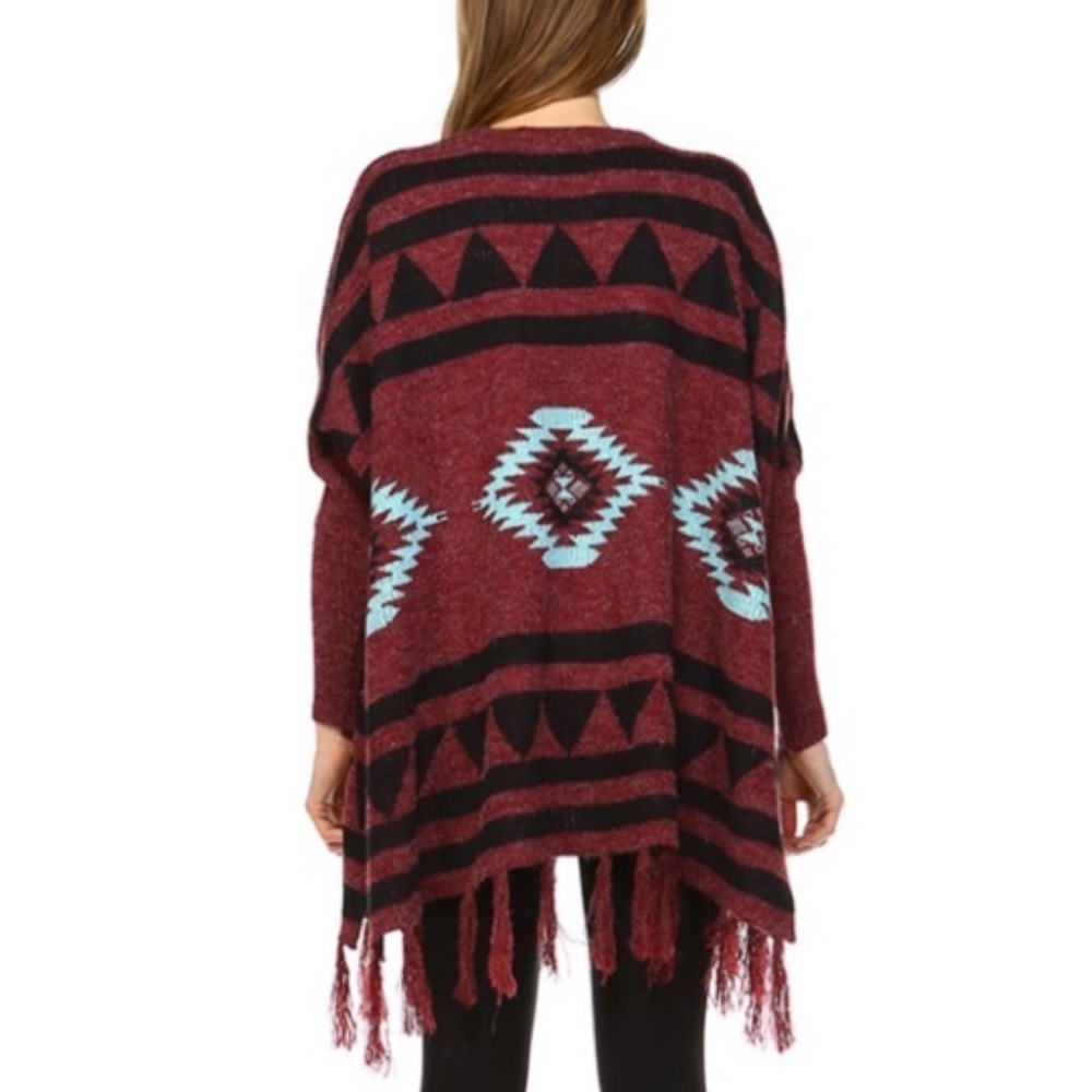 Native American Design Cardi - Picture 3 of 6